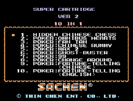 Super Cartridge Ver 2 - 10 in 1