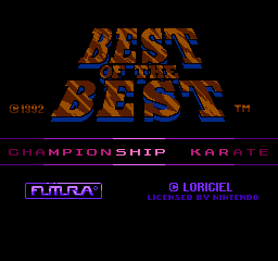 Best of the Best - Championship Karate