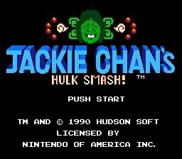 Jackie Chan's Hulk Smash