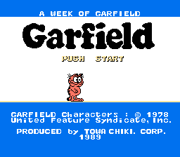 A Week of Garfield