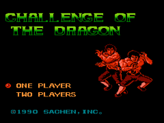 Challenge of the Dragon