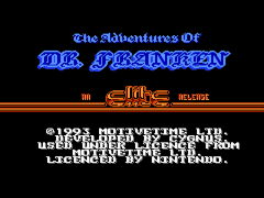 Adventures of Dr. Franken, The