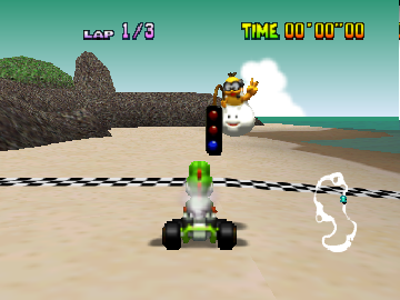 Maro Kart 64 - Lakitu Pride Flag Mod